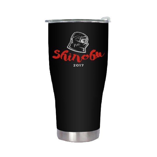 Shinobu Logo Stainless Steel Tumblers