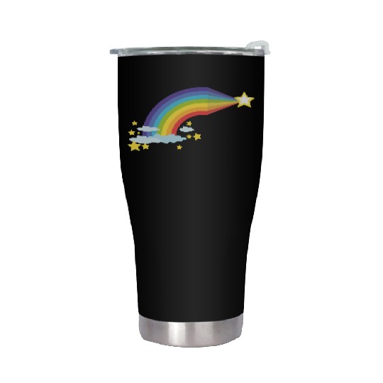 Rainbow Stainless Steel Tumblers