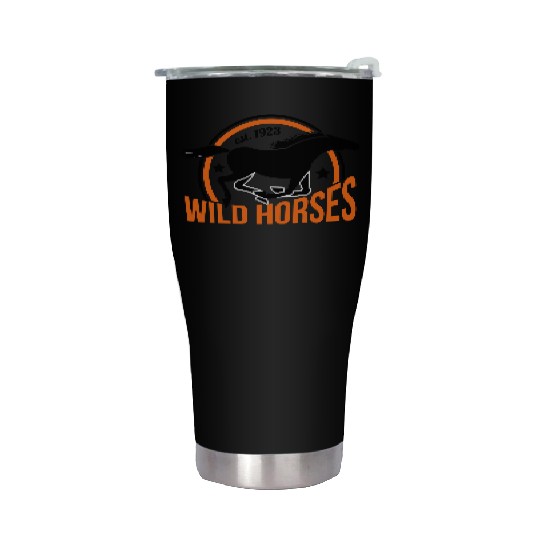 horse design Stainless Steel Tumblers