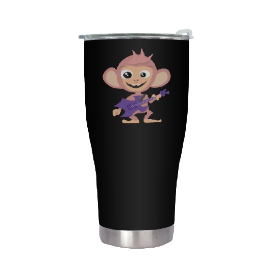 monkey Stainless Steel Tumblers