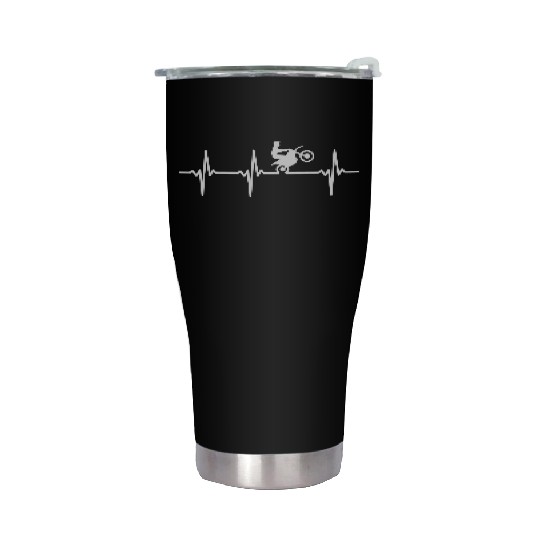 Motocross Motorcycle Motor Biker Race Cru Turbo Stainless Steel Tumblers