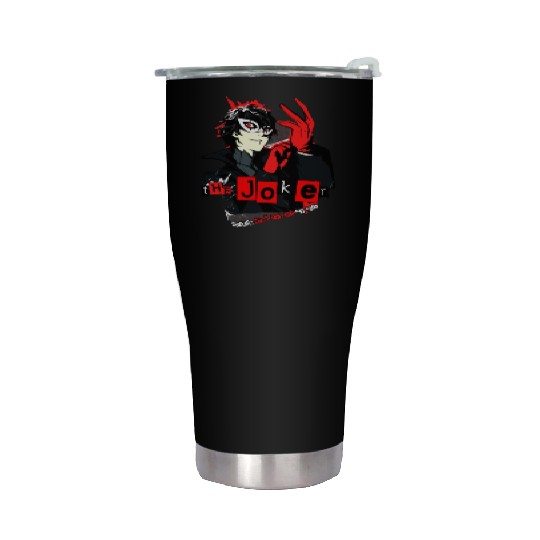 Persona 5 joker Stainless Steel Tumblers