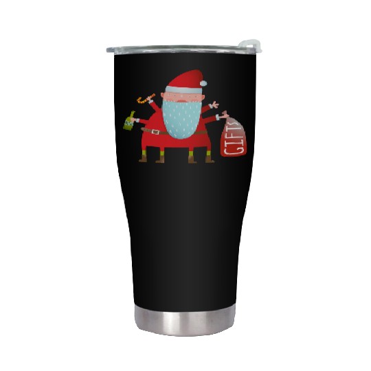 Santa Claus Stainless Steel Tumblers