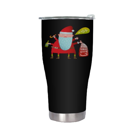 Santa Claus Stainless Steel Tumblers