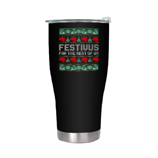 Festivus For The Best of Us Stainless Steel Tumblers