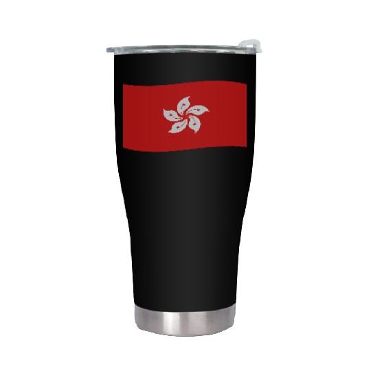 flag hong kong Stainless Steel Tumblers
