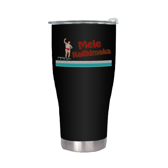 Christmas Vacation - Mele Kalikimaka Stainless Steel Tumblers
