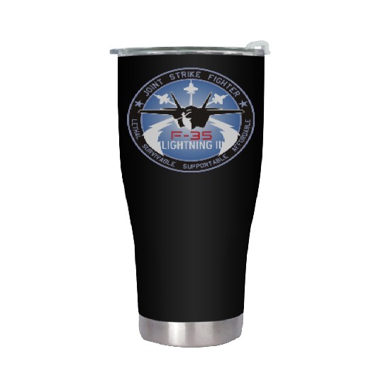 F-35 Lightning II Stainless Steel Tumblers