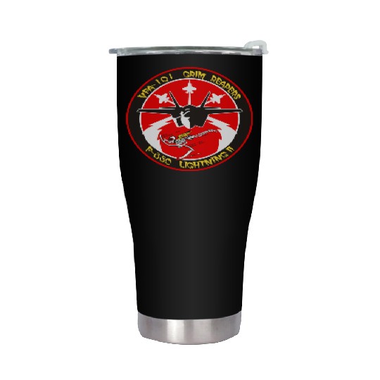 F-35 Lightning II VFA-101 Grim Reapers Stainless Steel Tumblers