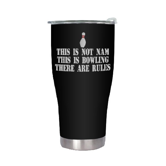The Big Lebowski Quote Stainless Steel Tumblers