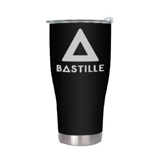 Bastille Rock Band Triangle Logo Stainless Steel Tumblers