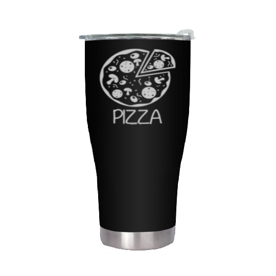 Pizza Stainless Steel Tumblers
