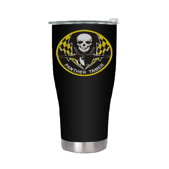 F-35 Panther Tamer Stainless Steel Tumblers