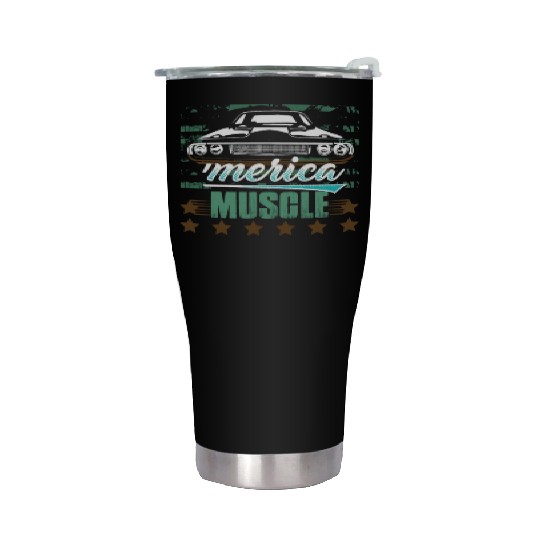 'Merica Muscle Car Stainless Steel Tumblers