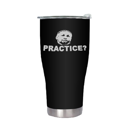 Allen Iverson practice Philadelphia 76Ers softball Stainless Steel Tumblers