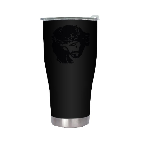 JESUS CROWN OF THORNS Stainless Steel Tumblers