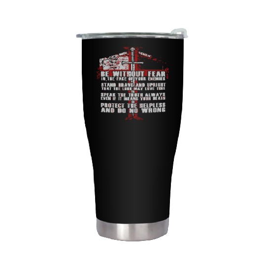 Templar - the knights templar code Stainless Steel Tumblers
