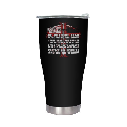Templar - the knights templar code Stainless Steel Tumblers