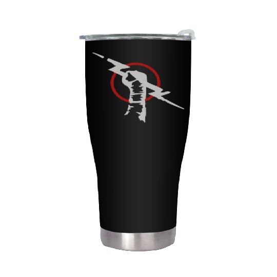 Cm Punk Lighting Rod Stainless Steel Tumblers