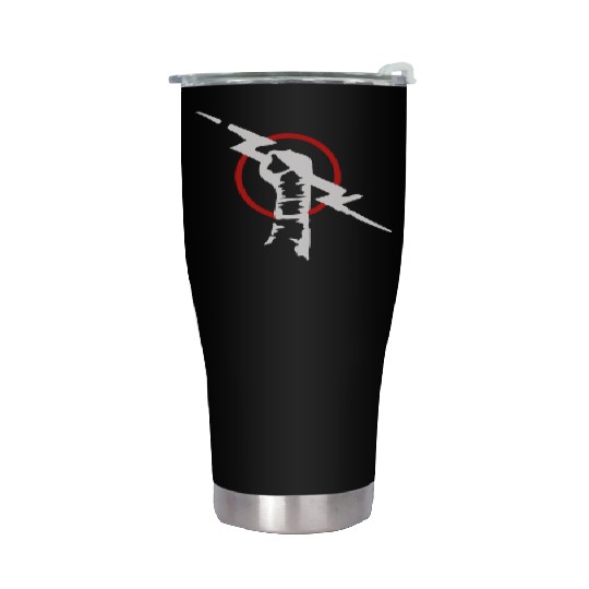 Cm Punk Lighting Rod Stainless Steel Tumblers