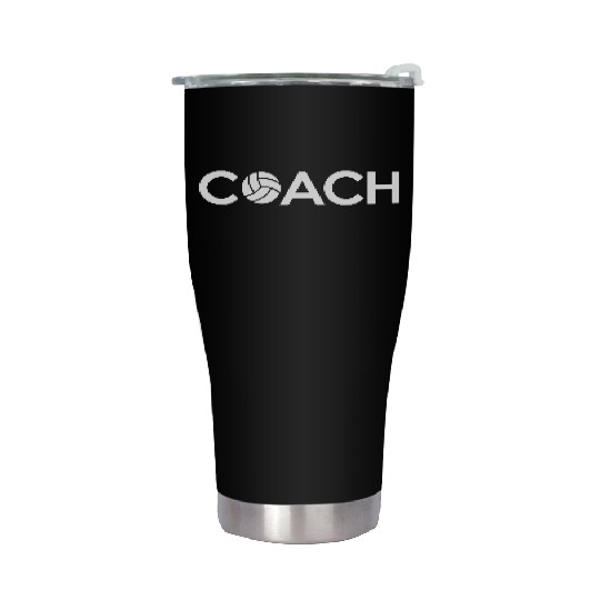 Volleyball Coach Stainless Steel Tumblers