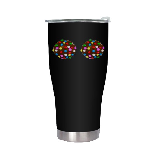candy crush Stainless Steel Tumblers