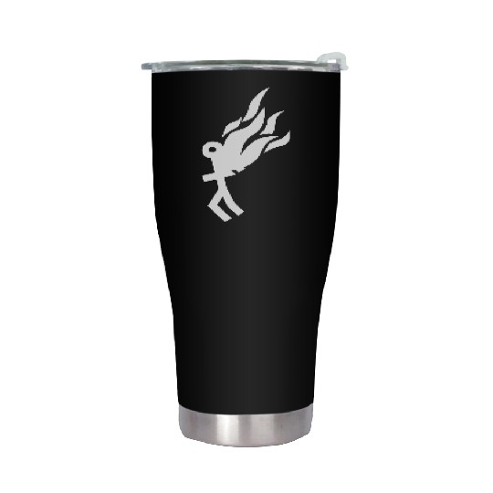 Burning Man Stainless Steel Tumblers