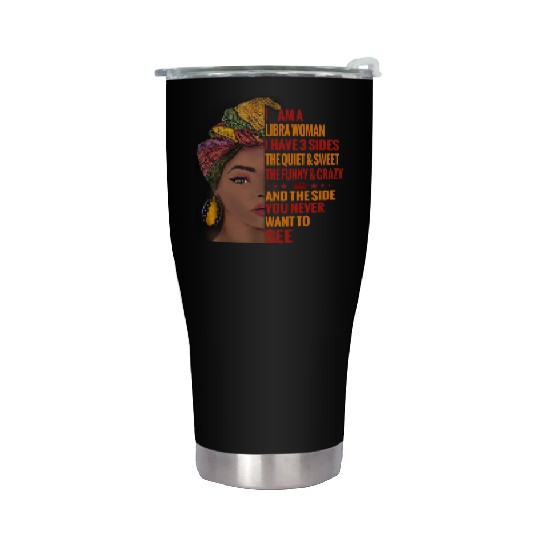 Libra woman Stainless Steel Tumblers