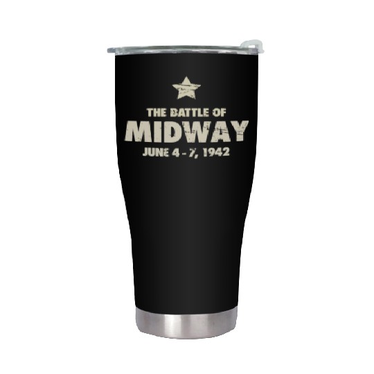 Battle Of Midway - World War 2 / WWII Stainless Steel Tumblers