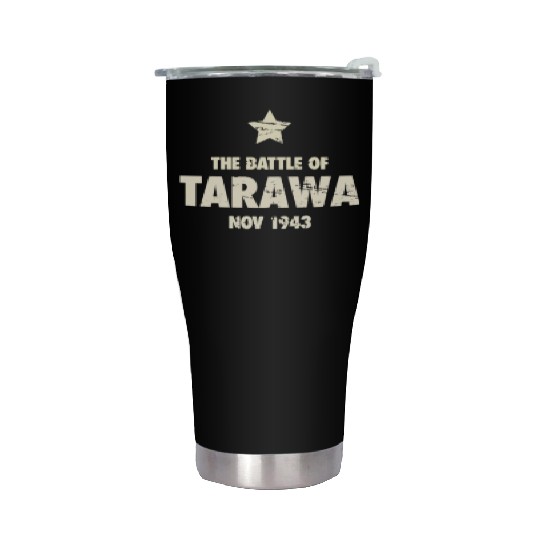 Battle Of Tarawa - World War 2 / WWII Stainless Steel Tumblers