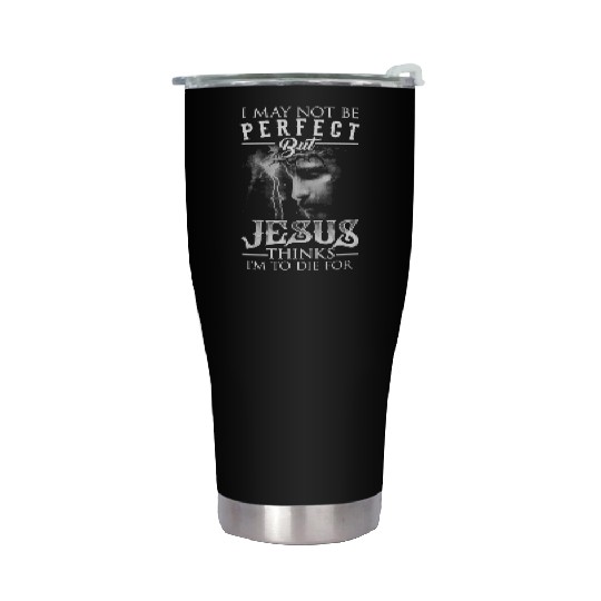 Jesus Christ Funny Church Gift God Bible Religion Stainless Steel Tumblers