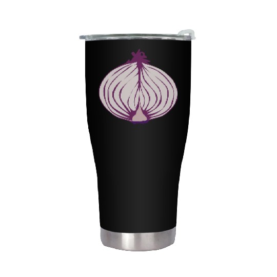 Red Onion Stainless Steel Tumblers