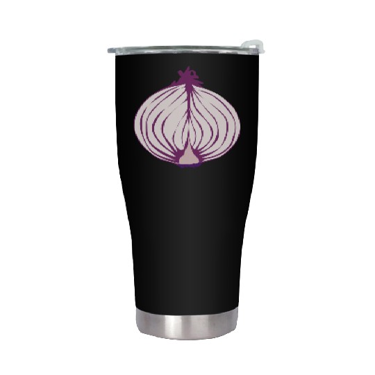 Red Onion Stainless Steel Tumblers