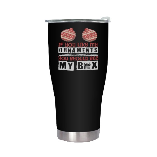 Boobs Sexy Christmas Dirty Naughty Boobs Gift Stainless Steel Tumblers