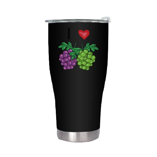 I love grape Stainless Steel Tumblers