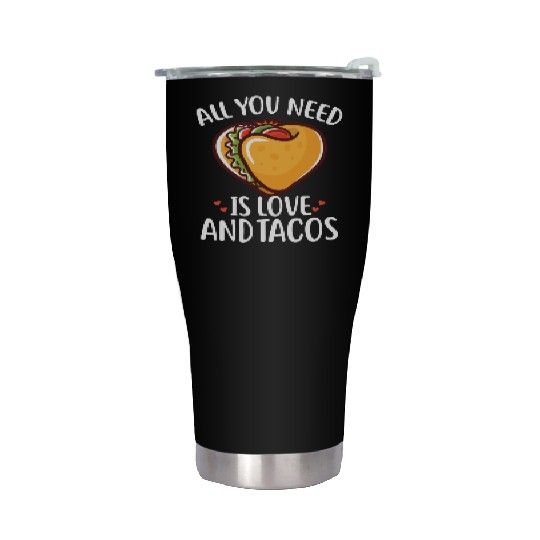 Tacos Valentine's Day Stainless Steel Tumblers Taco are My Valentine