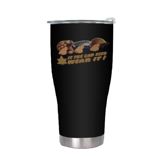 World War 2 Canadian Recruitment Design Stainless Steel Tumblers
