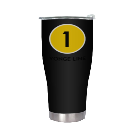 Yonge Street Subway Line Stainless Steel Tumblers