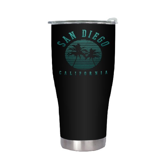 San Diego California Stainless Steel Tumblers
