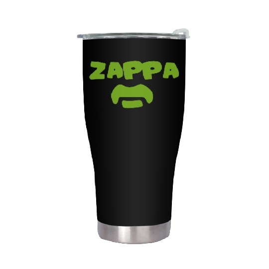 New FRANK ZAPPA Eccentric Rock Icon Logo 70s Men s Stainless Steel Tumblers