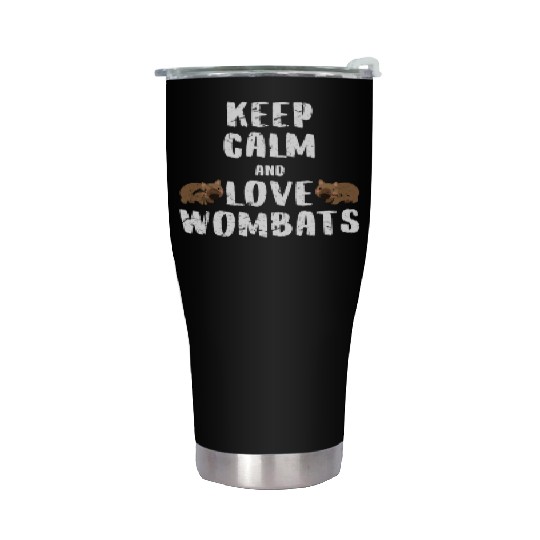 Wombat Love Stainless Steel Tumblers