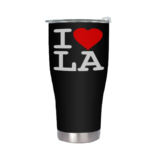 I Love LA Los Angeles Stainless Steel Tumblers