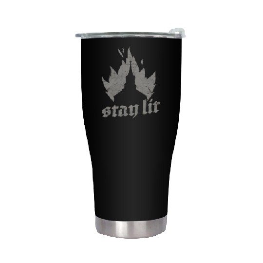 Occult Burning Church - Unholy Satanic Devil Stainless Steel Tumblers