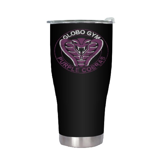 Globo Gym Vintage Stainless Steel Tumblers