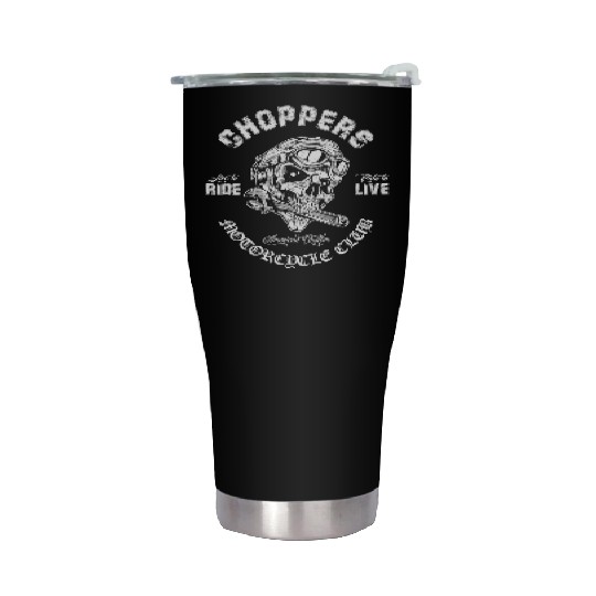 Biker Choppers Motorcycle Club Stainless Steel Tumblers
