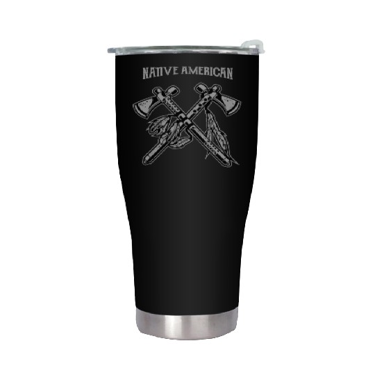 Native American Stainless Steel Tumblers