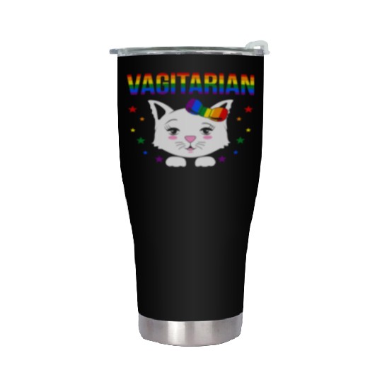 vagitarian venom Stainless Steel Tumblers