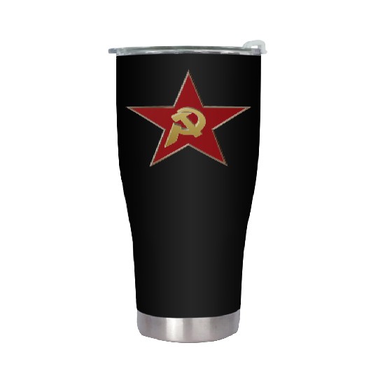 Hammer and sickle Stainless Steel Tumblers