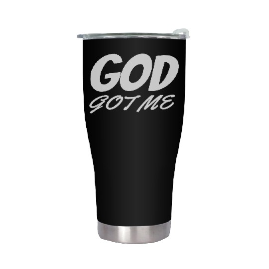 God Got Me - Christian Stainless Steel Tumblers
