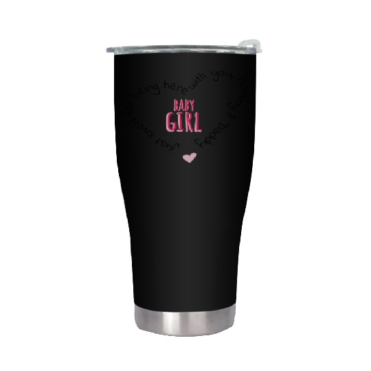 toddler baby girl | birthparty | daughter Stainless Steel Tumblers